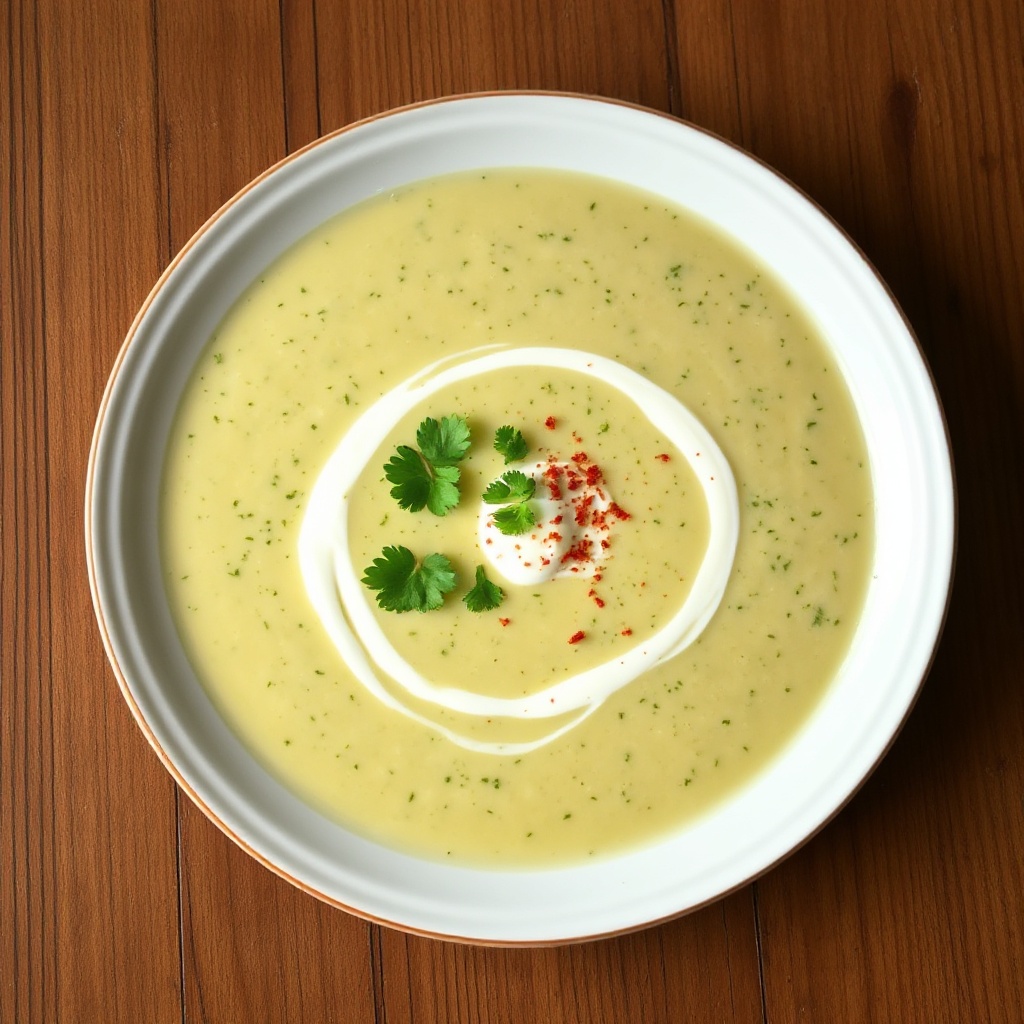 Zuppa Cremosa al Coriandolo