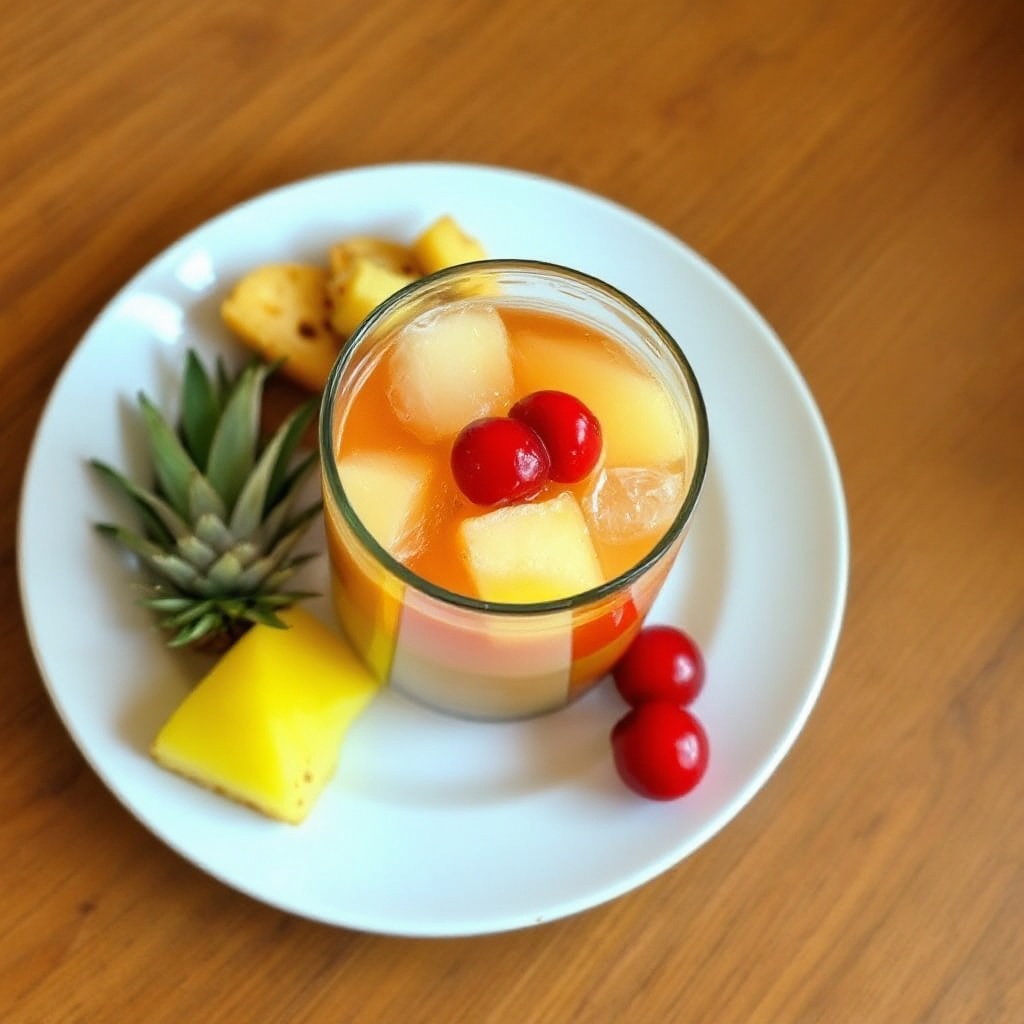 Tropical Rum Bliss Punch