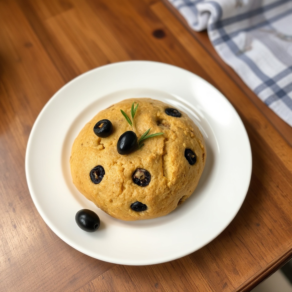 Rustic Mediterranean Olive Loaf
