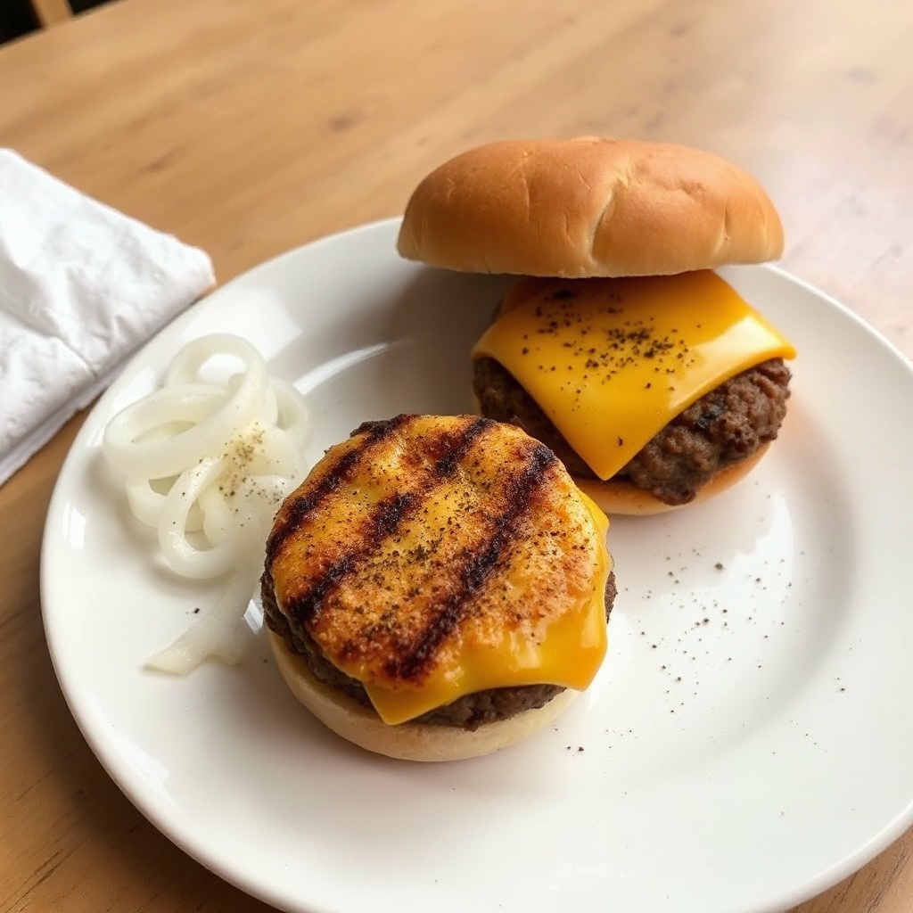 Cheese-Stuffed Grilled Burgers