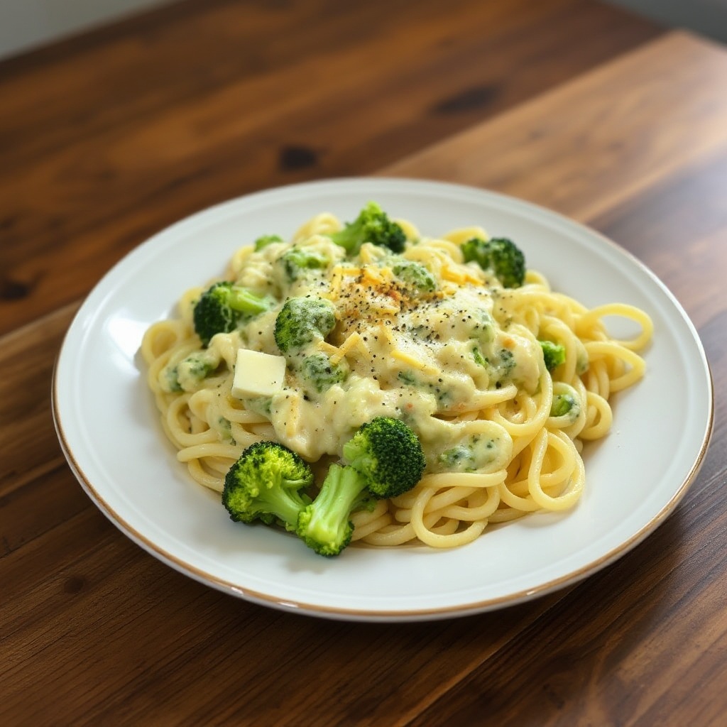Delizia di Pasta Cremosa con Broccoli