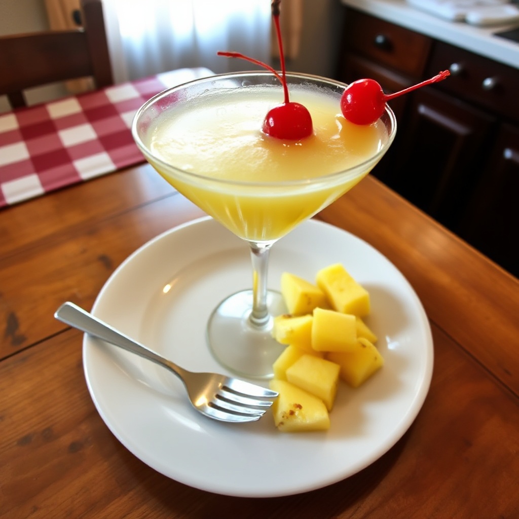 Tropical Pineapple Martini
