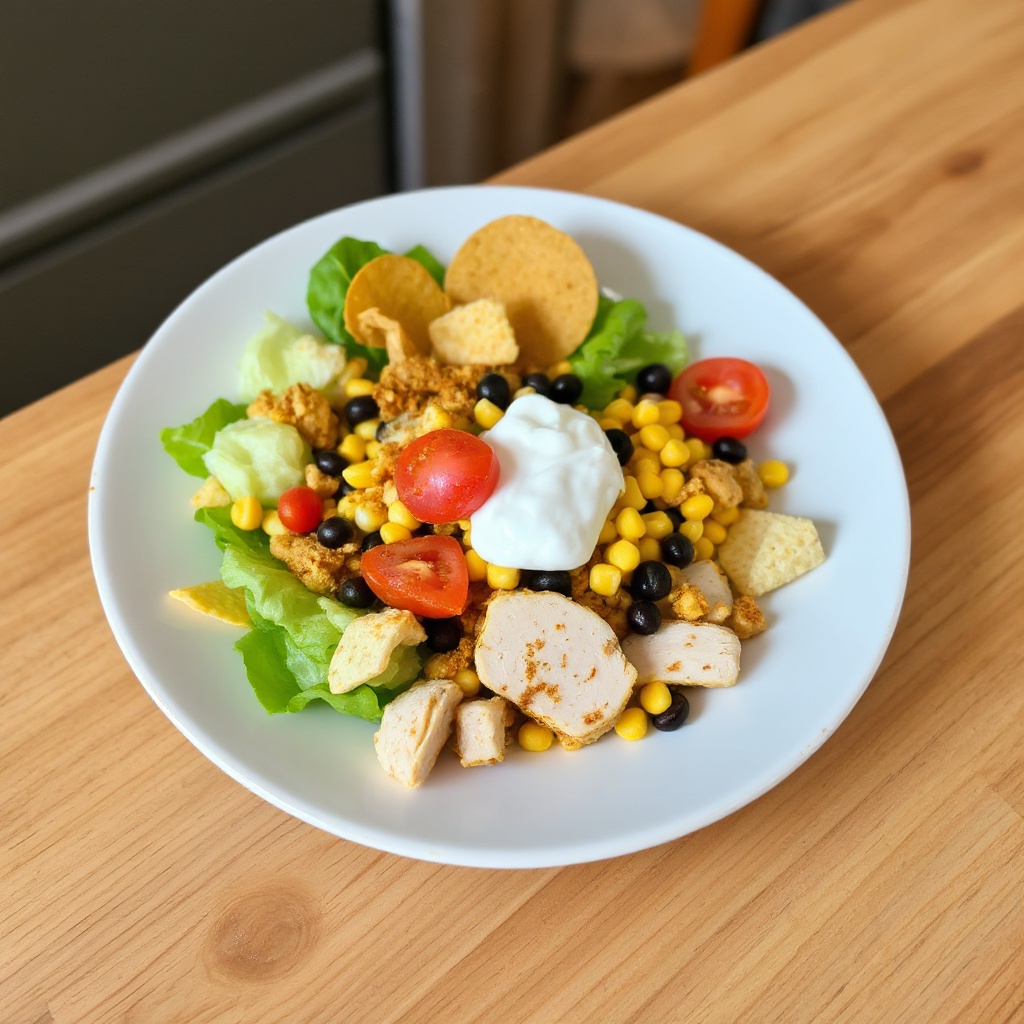 Würziger Southwest-Hühnchensalat