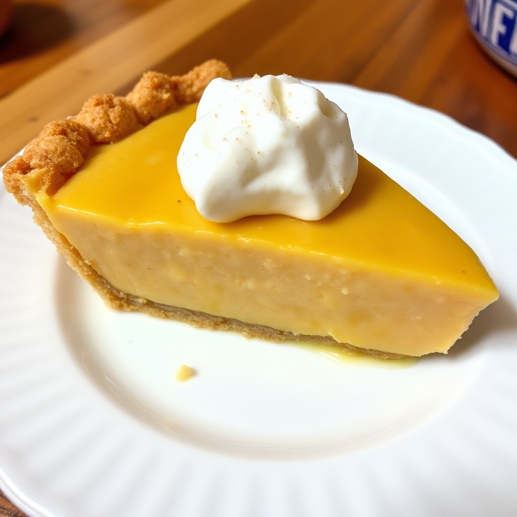 Golden Butterscotch Delight Pie