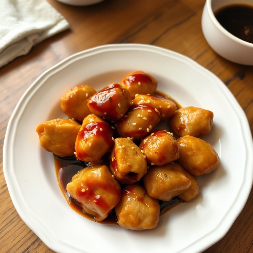 Herzhafte Teriyaki-Hühnchenbissen