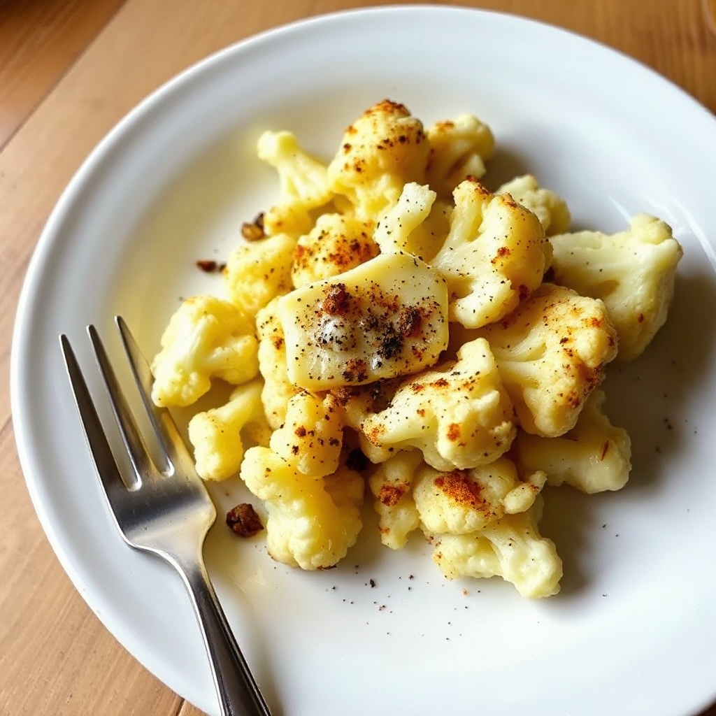 Gerösteter Blumenkohl mit gewürzter Butter