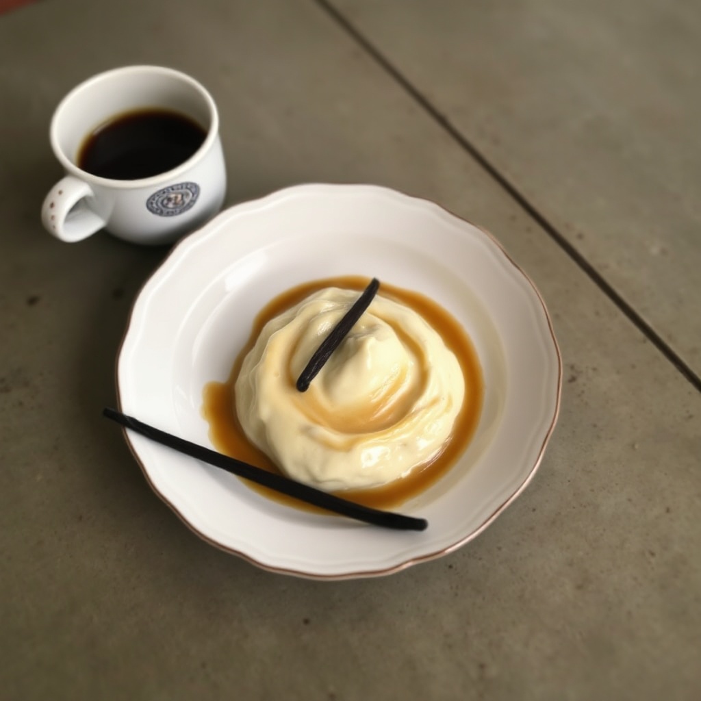 Cremiger Vanillekaffee Genuss