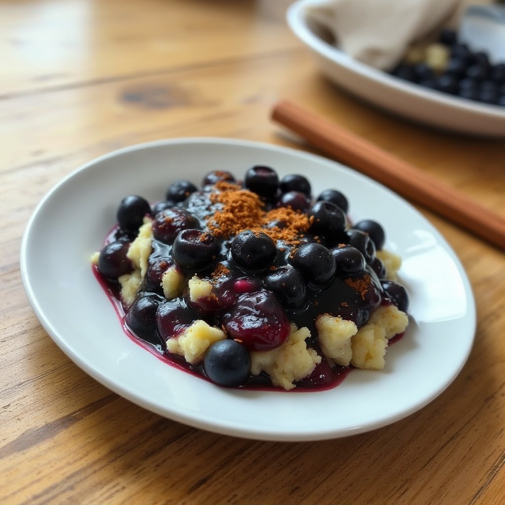 Verbesserte Blaubeer-Pie-Füllung