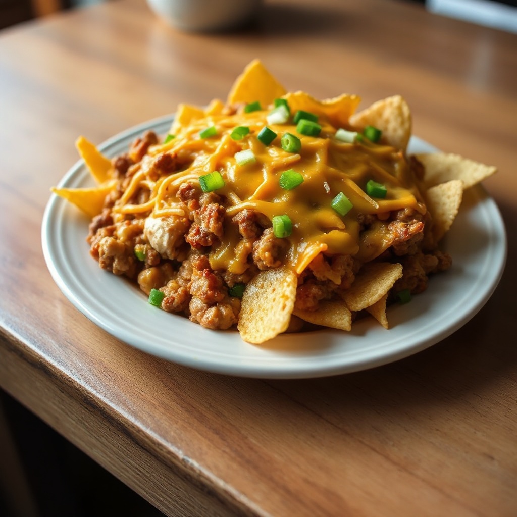 Käse-Nacho-Auflauf