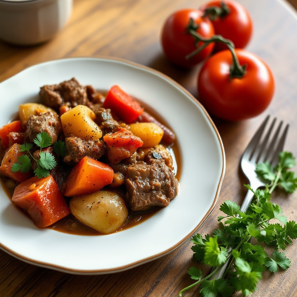 Portuguese-Style Beef Stew with a Twist