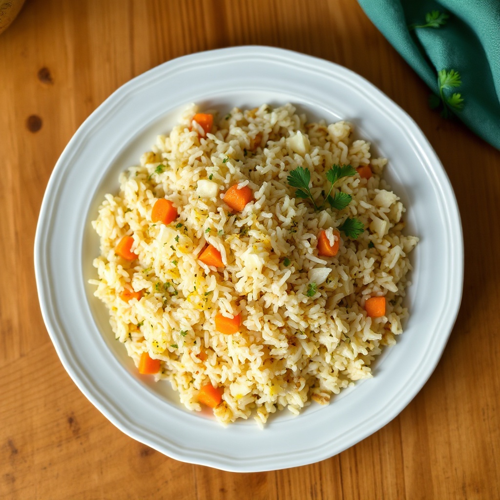 Zesty Lemon Herb Rice Pilaf