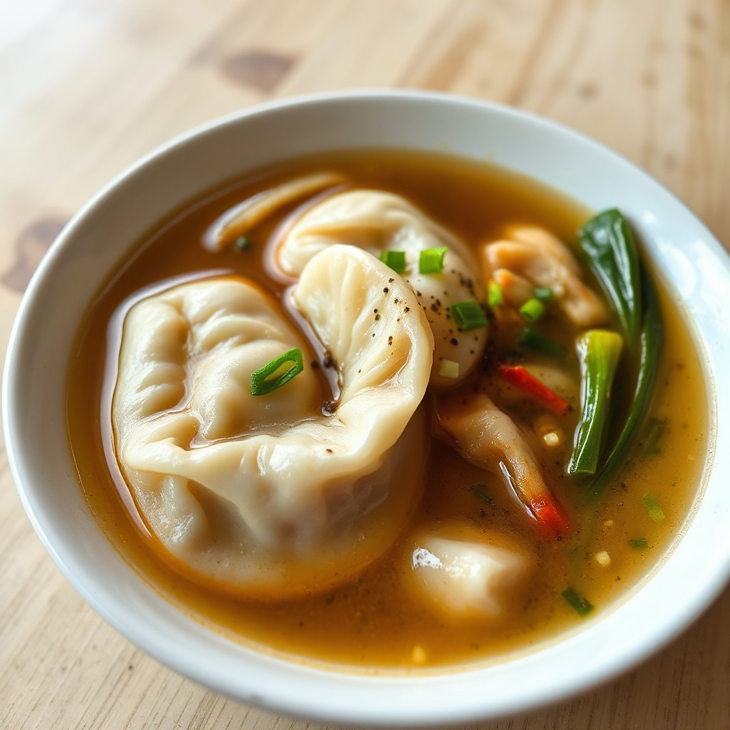 Quick and Flavorful Asian Dumpling Soup