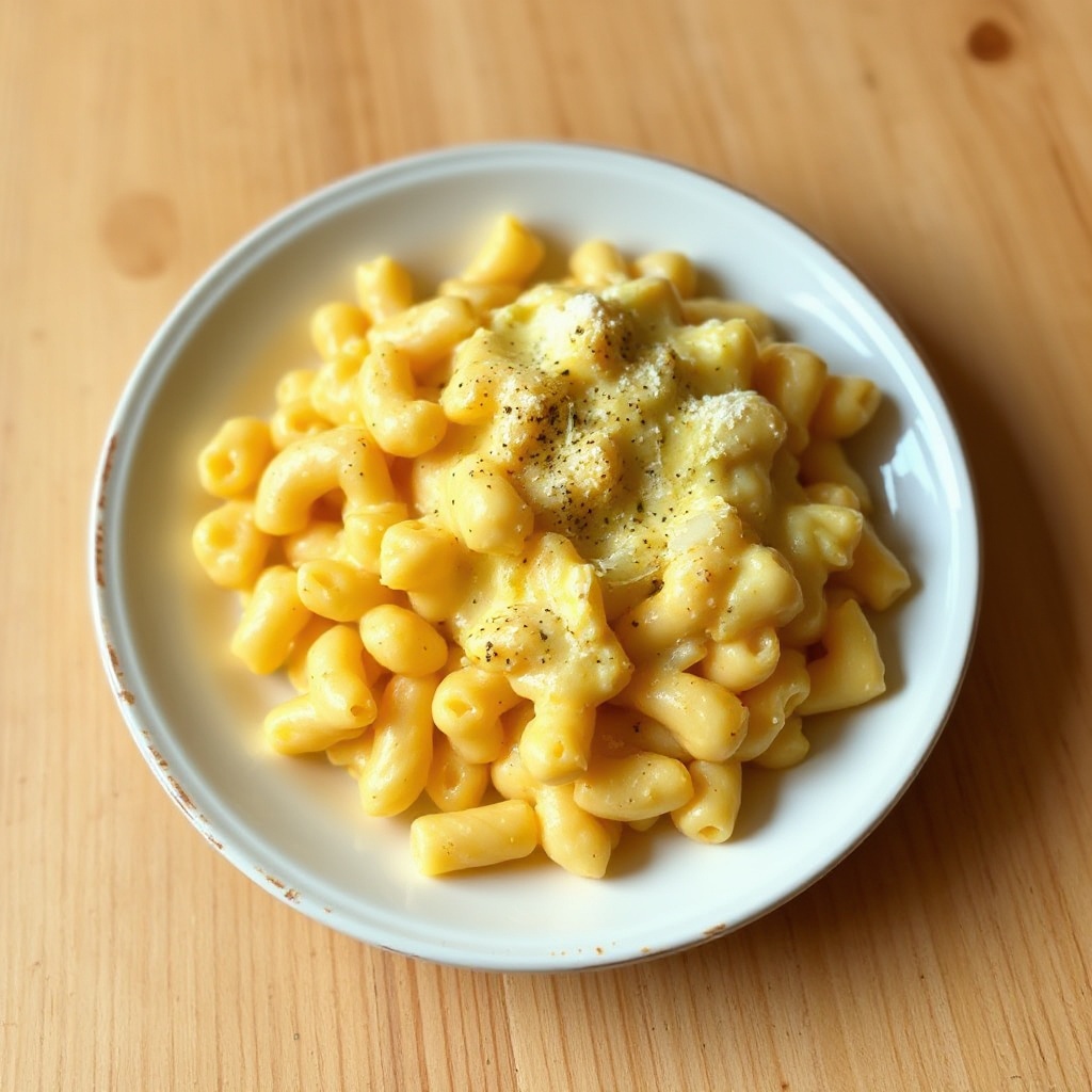 Maccheroni e formaggio al forno cremosi