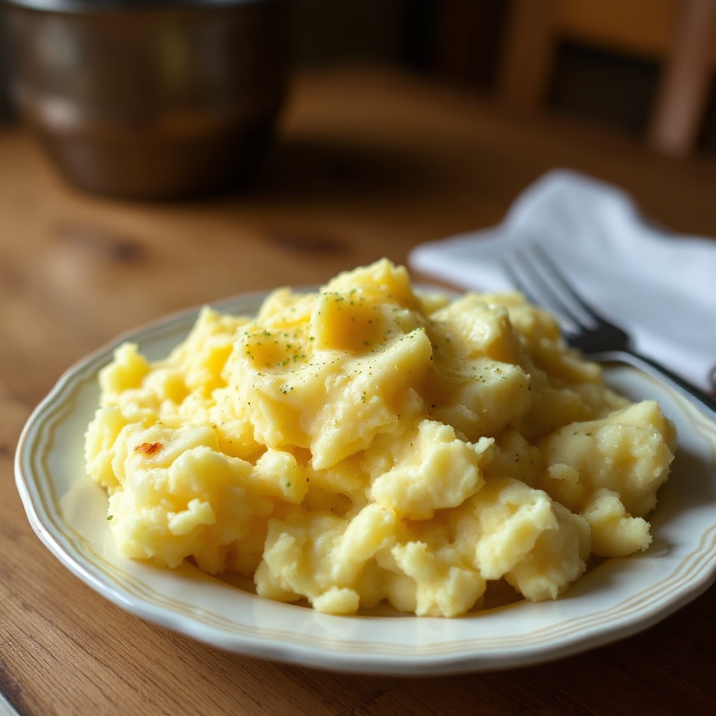 Creamy Cheddar Mashed Potatoes