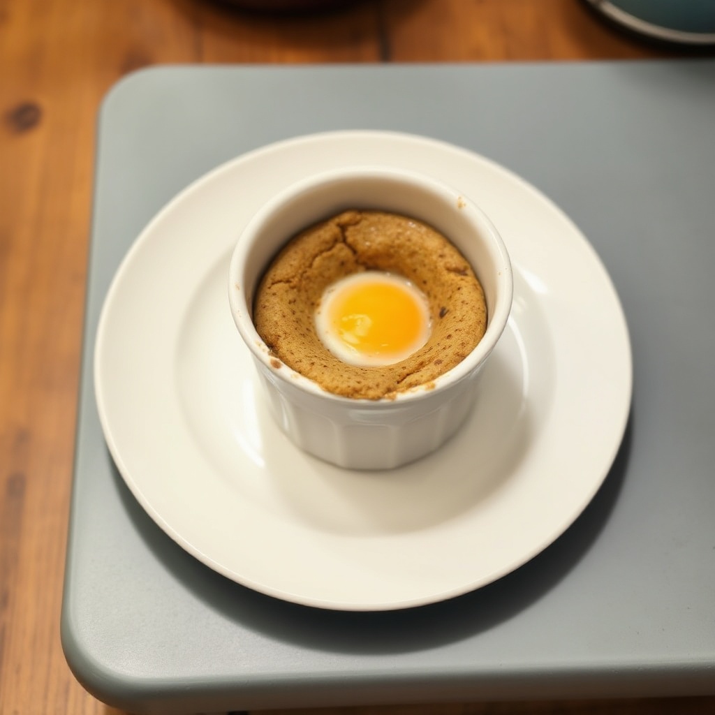 Muffin al Flax e Cannella in Tazza Veloce e Facile