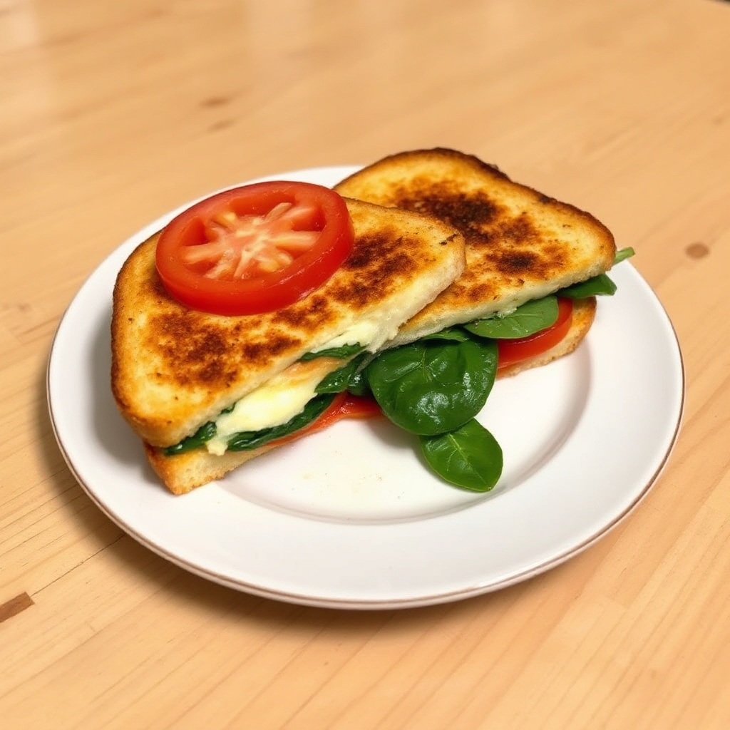 Herzhafter Gemüse-Toast
