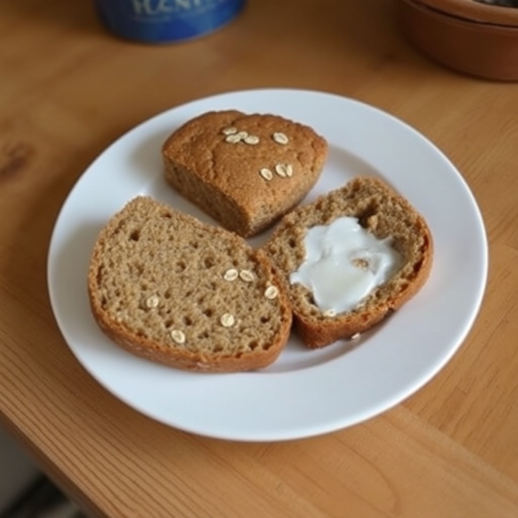 Schnelles Vollkorn-Haferbrot