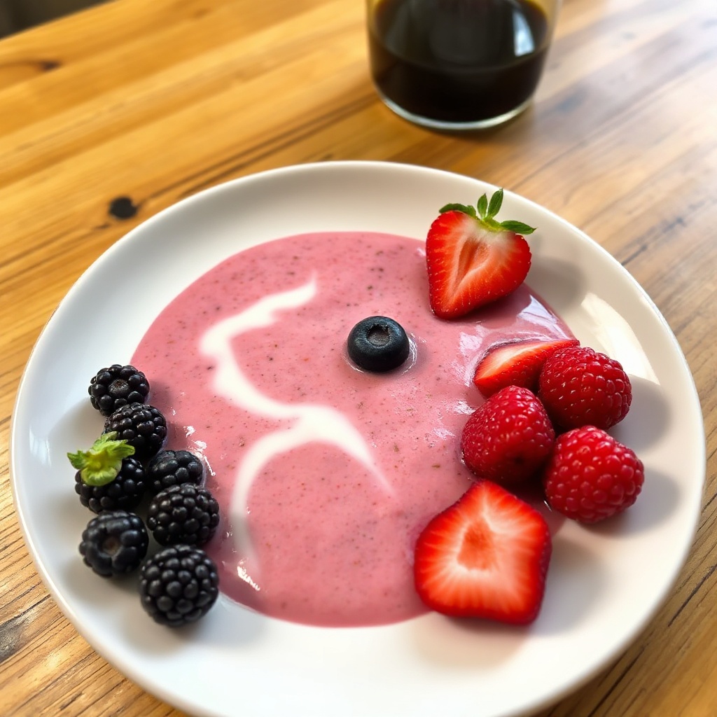 Beeren-Vanille-Genuss-Smoothie