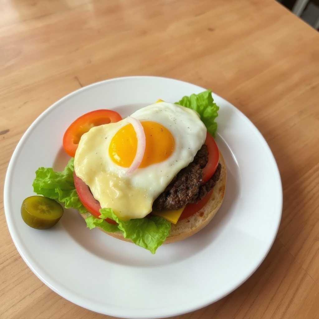 Ultimatives Offenes Burger Vergnügen