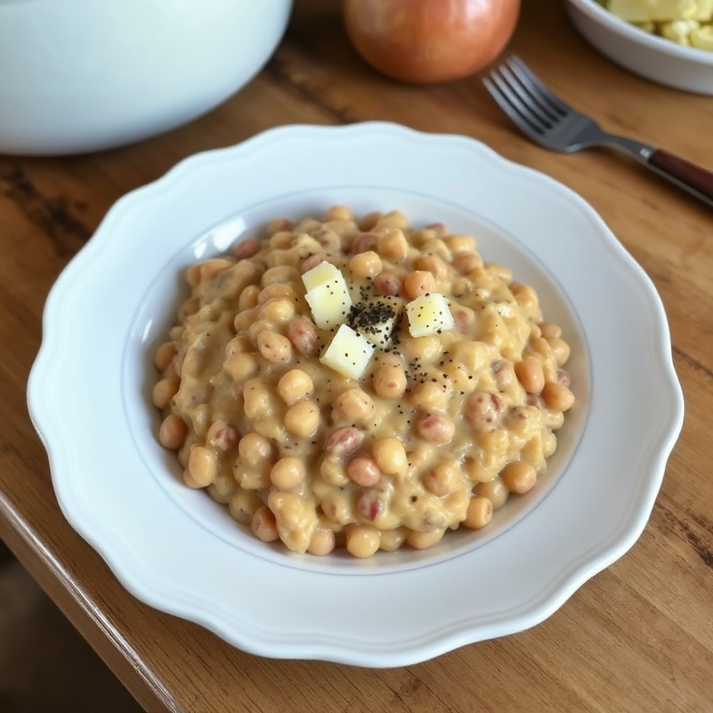 Purè di Fagioli Pinto Cremoso con Monterey Jack
