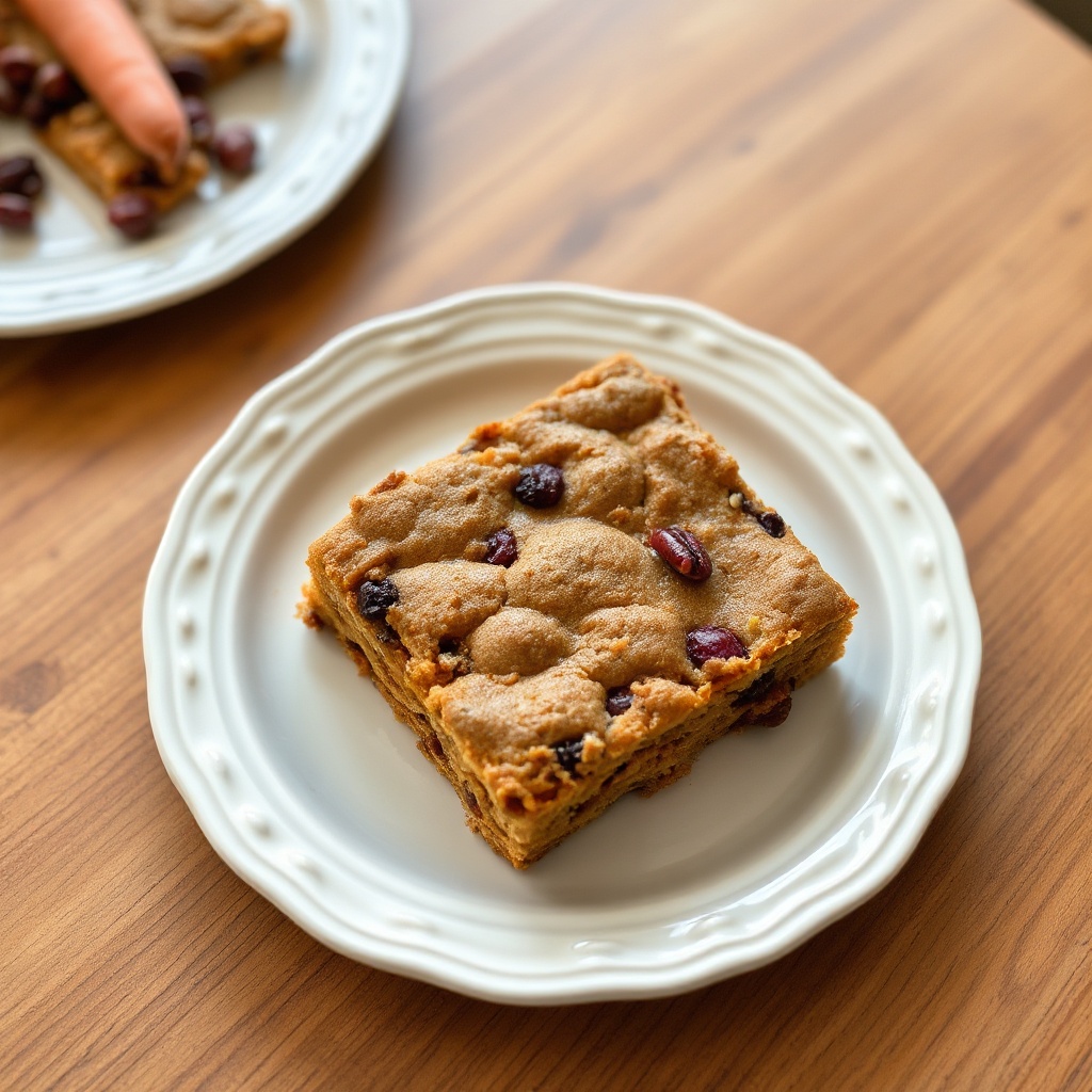 Wholesome Zucchini Carrot Cranberry Squares