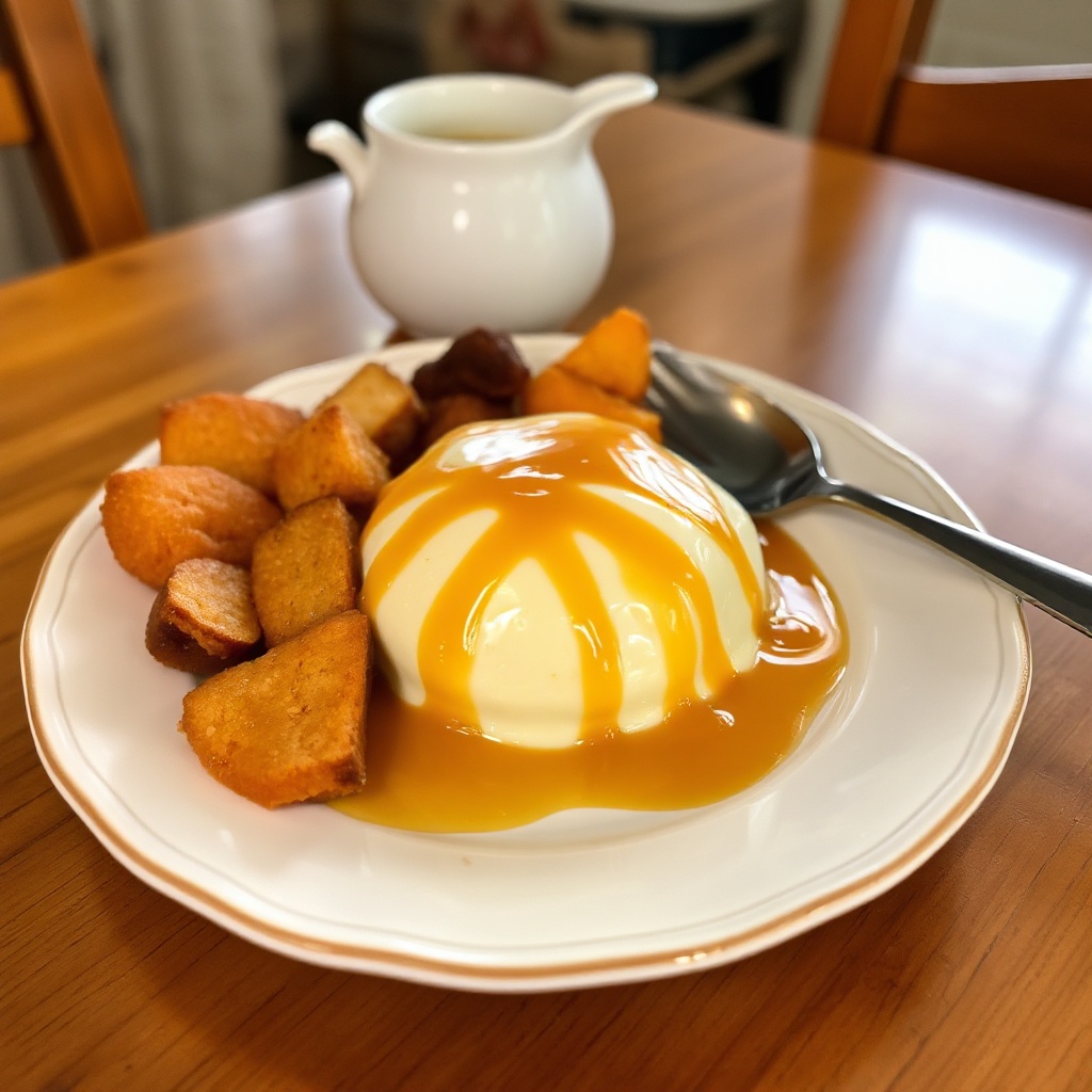 Creamy Vanilla Caramel Delight