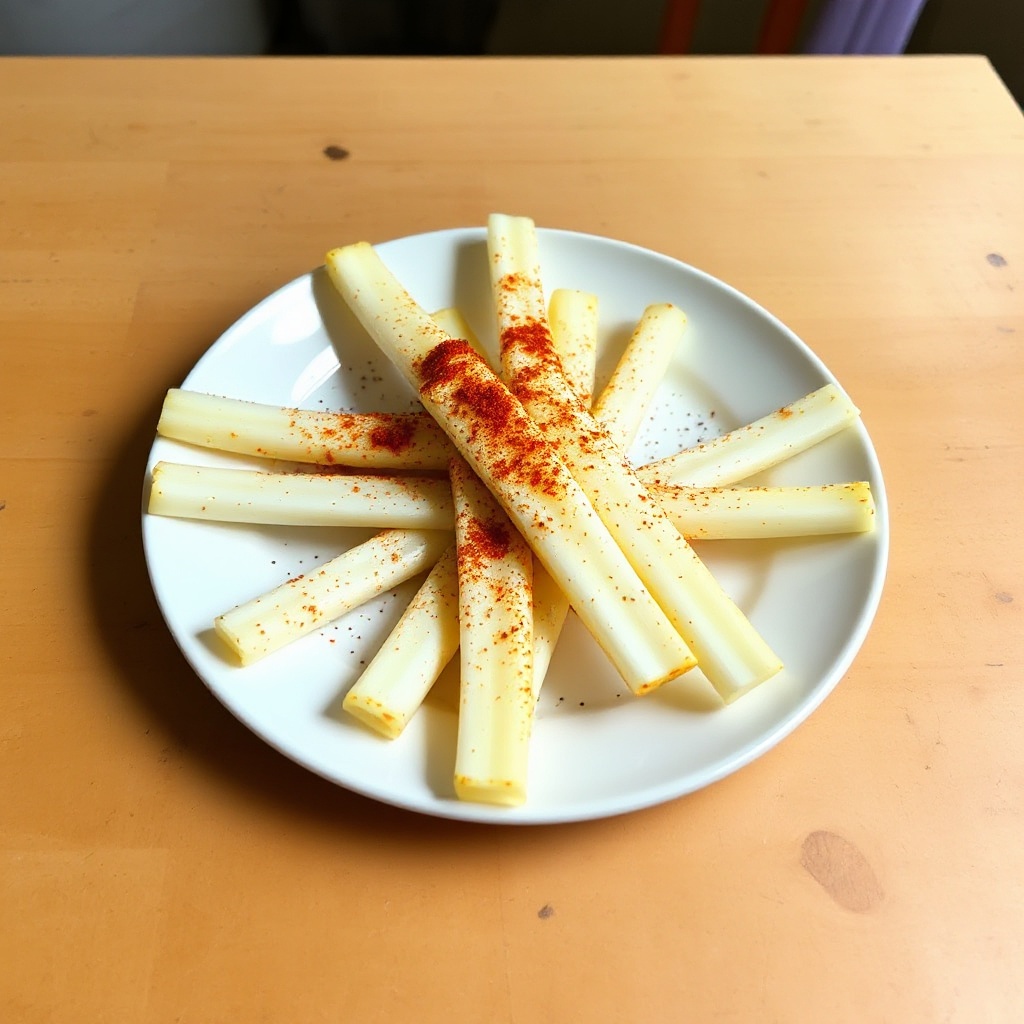 Gewürzte Jicama-Sticks