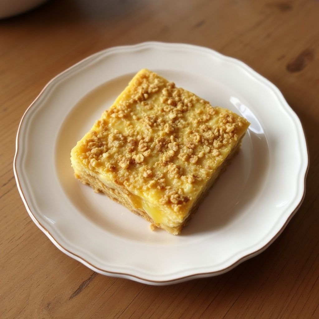 Quadrati di Avena alla Crema di Limone