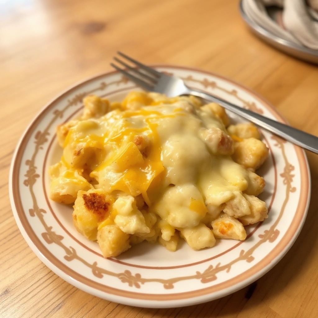 Creamy Baked Potato Casserole