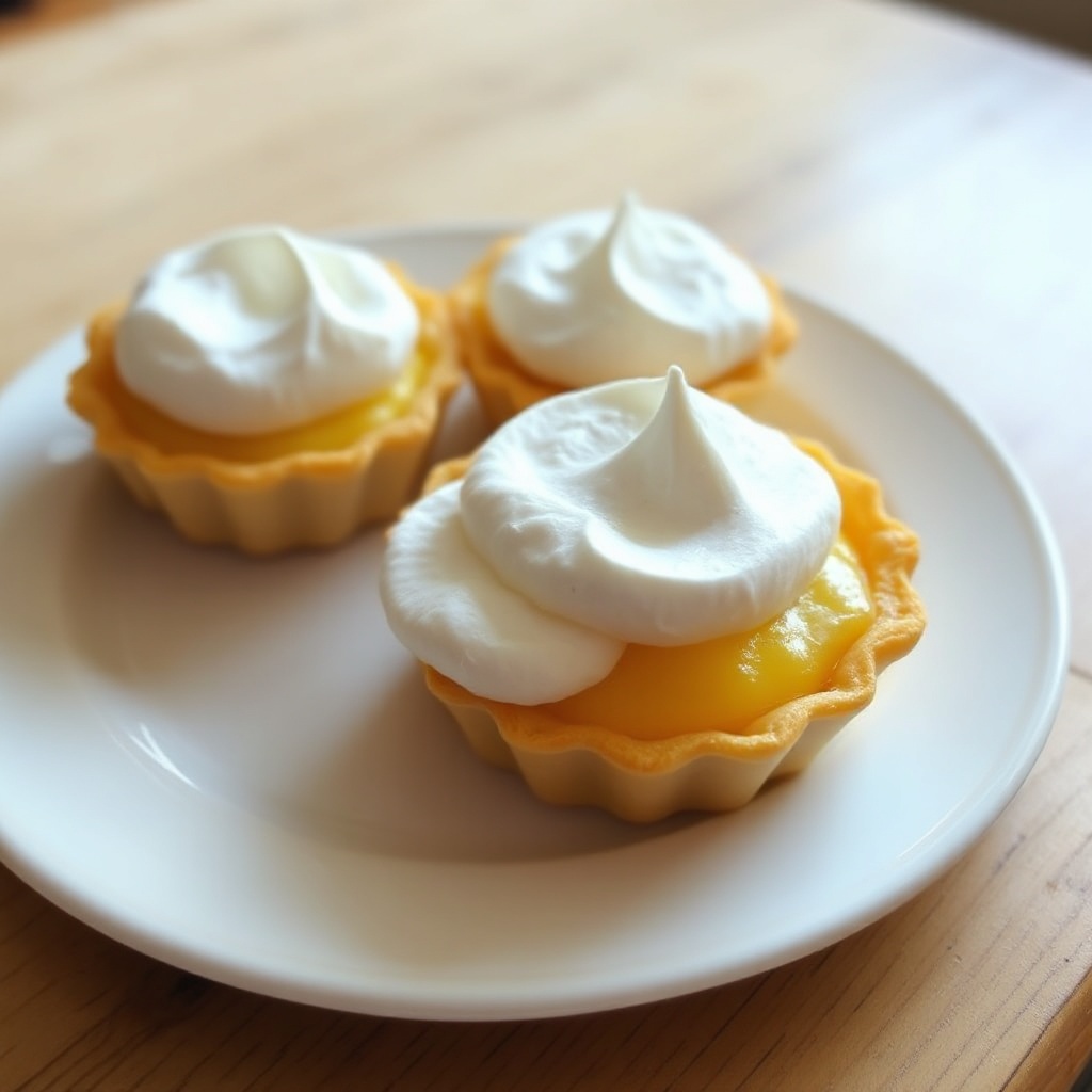 Tartellette al Limone con Meringa Soffice
