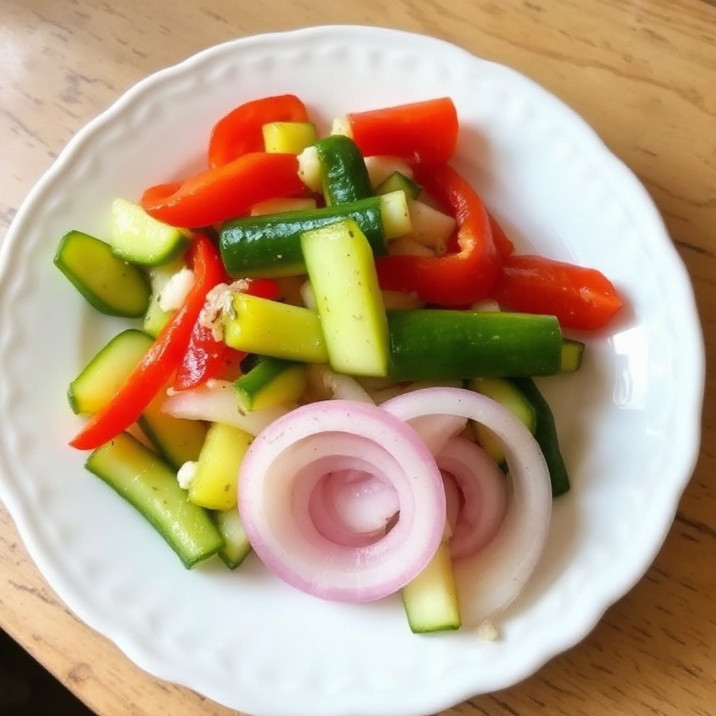 Quick and Easy Refrigerator Pickled Veggies