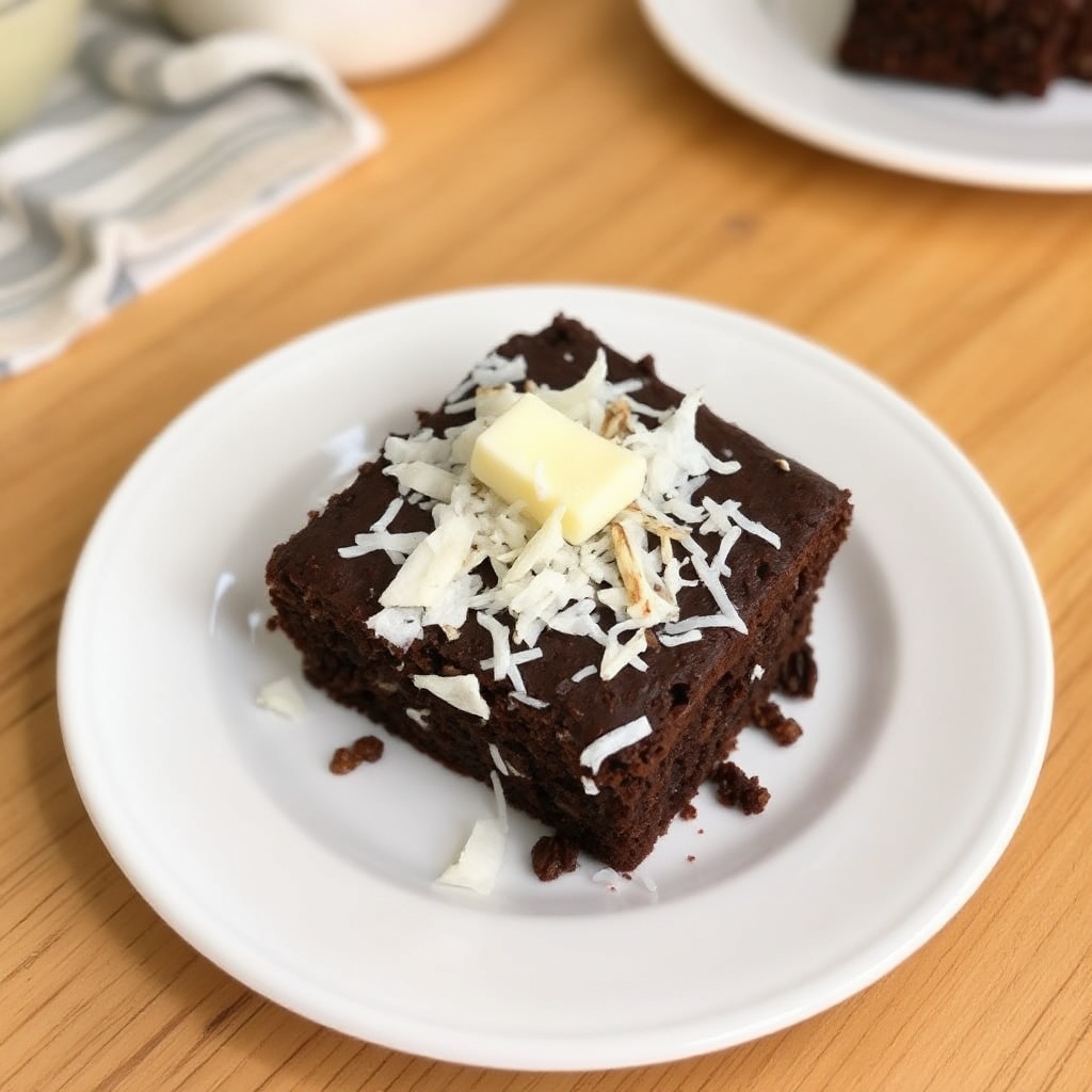 Torta Decadente al Cioccolato e Cocco