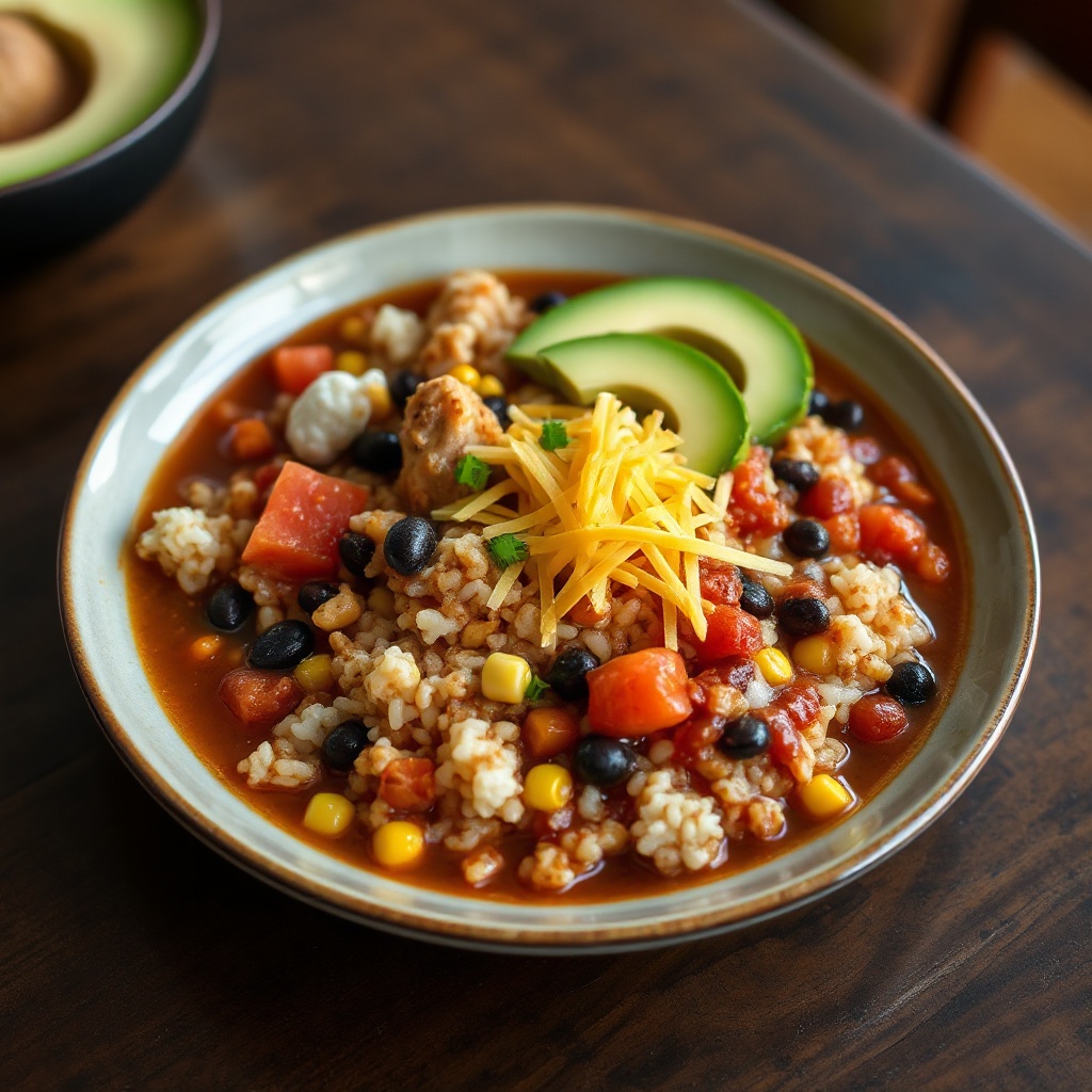 Zuppa di Riso Taco Salata