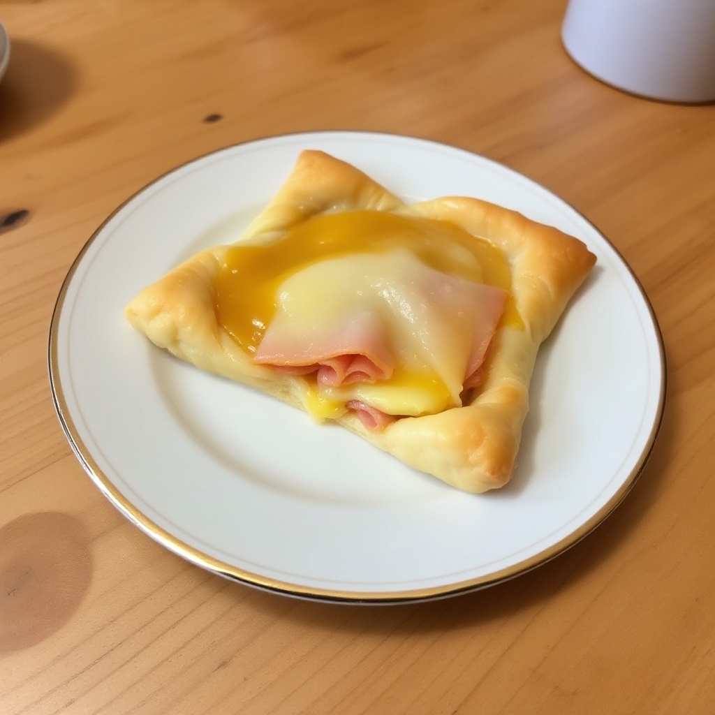 Savory Ham and Cheese Puff Pastry Delight