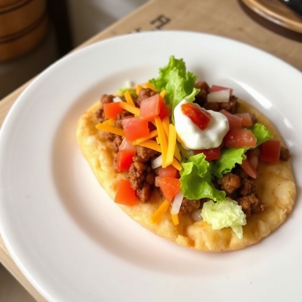 Tacos con Pane Fritto del Sud-Ovest