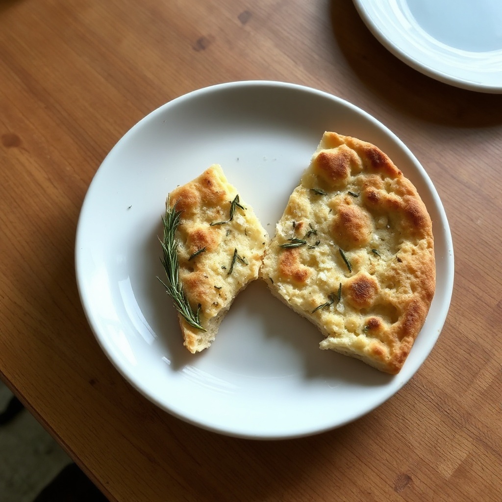 Rustic Sourdough Herb Focaccia