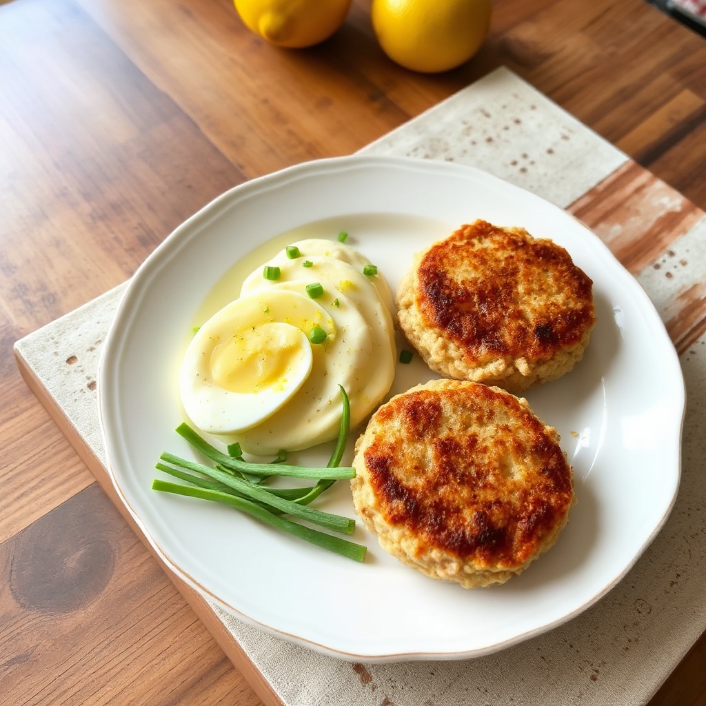 Frittelle di Tonno Salate con Scorza di Limone