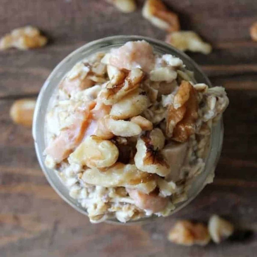 Apple Cinnamon Overnight Oats