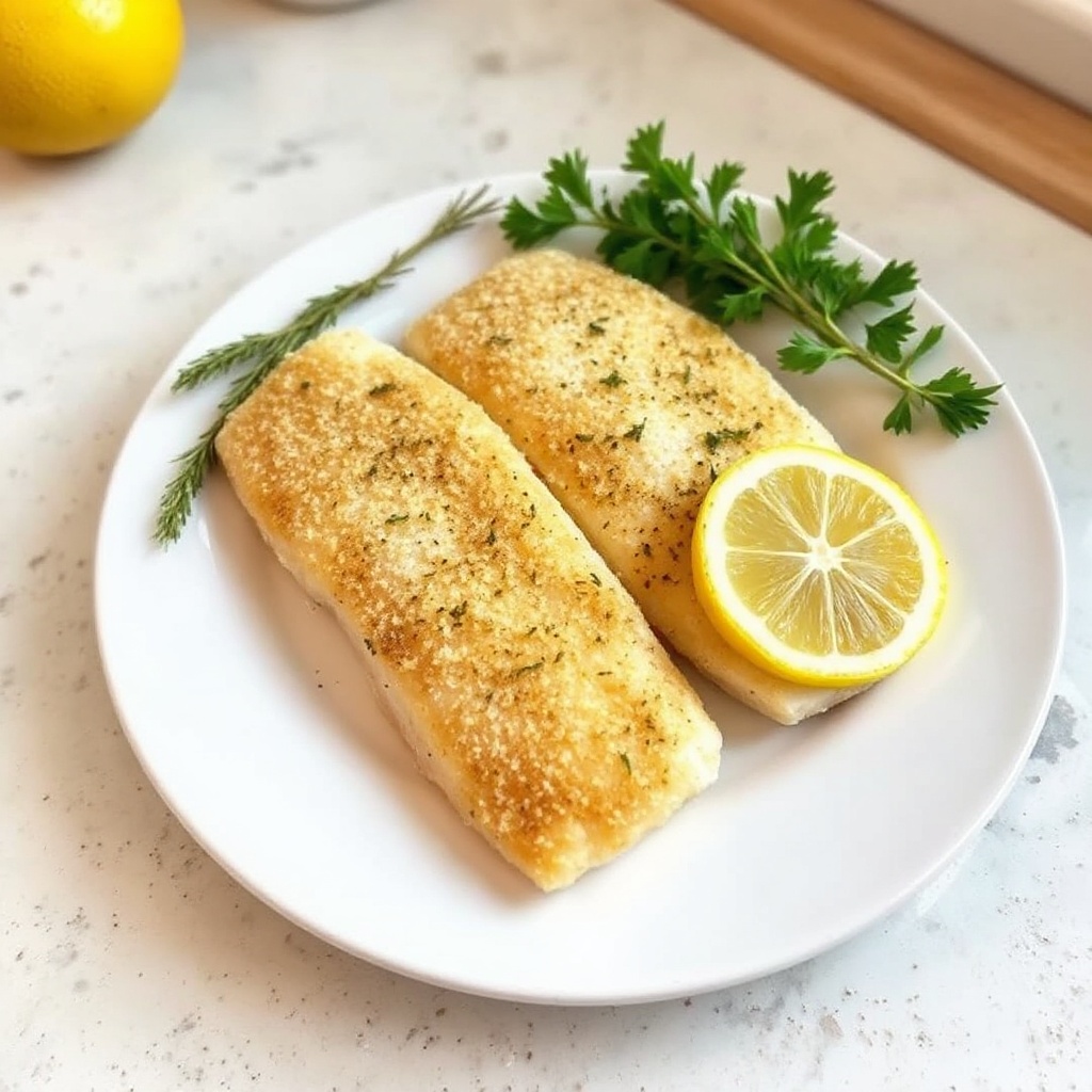 Filetti di Pesce Croccanti al Limone e Erbe