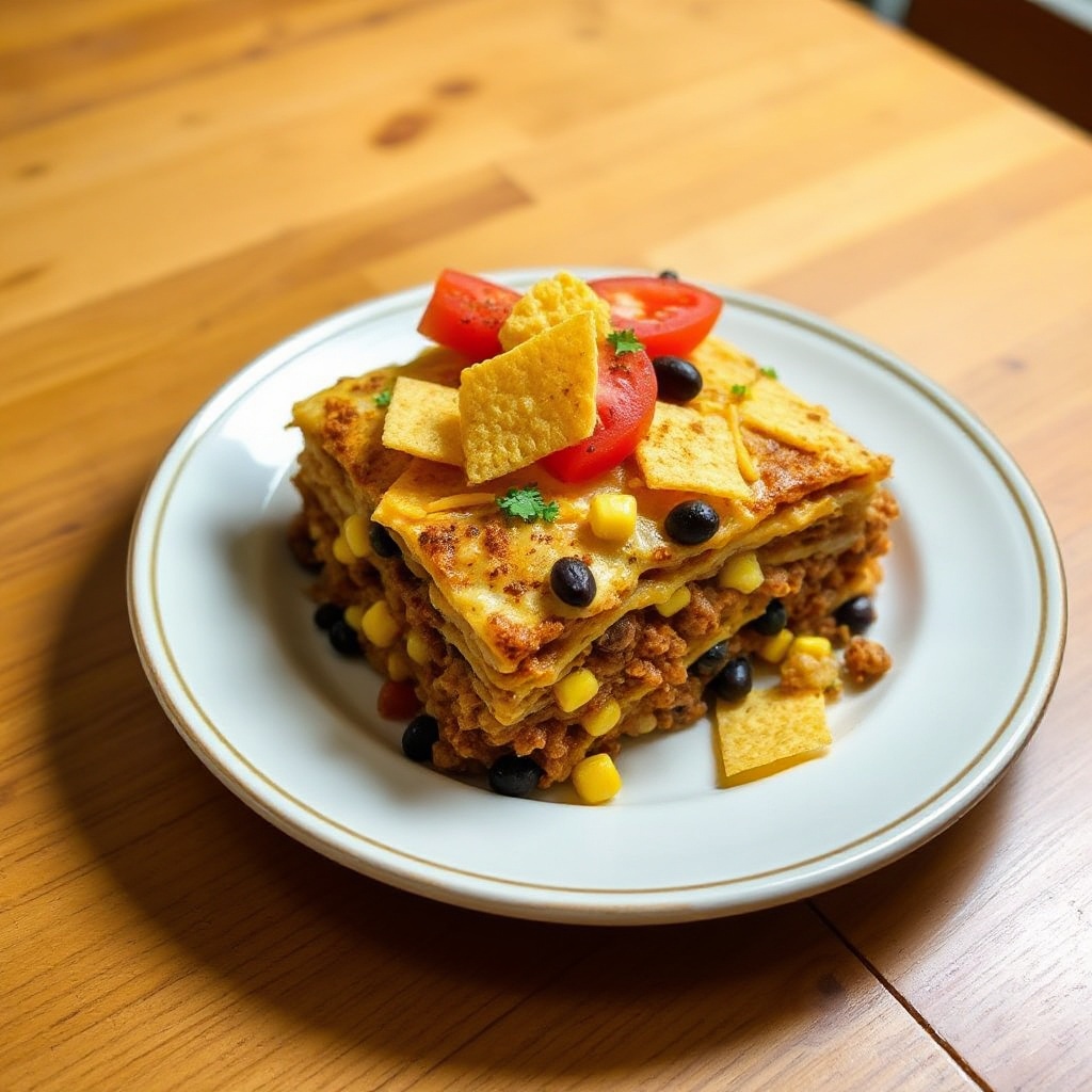 Torta Taco a Strati del Sud-Ovest