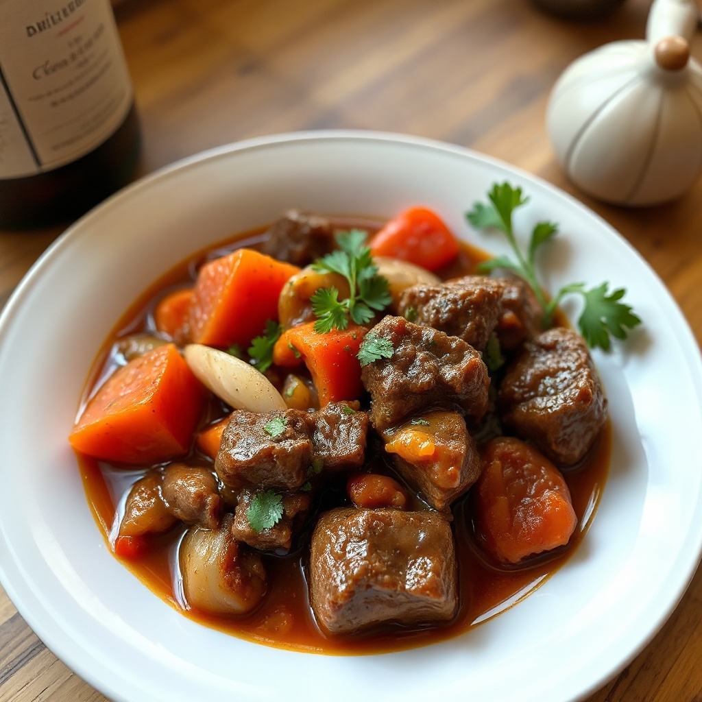 Stufato di Manzo al Vino Rosso