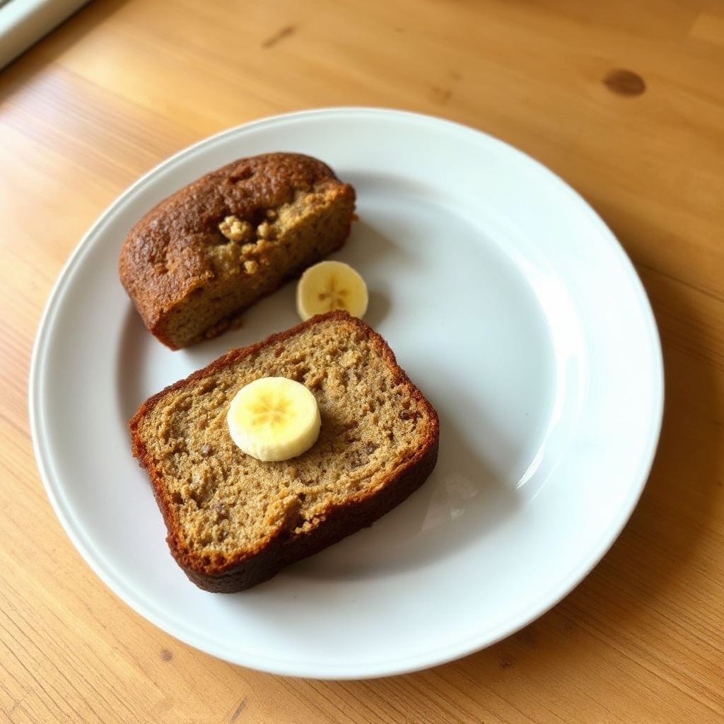 Feuchter Bananen-Walnuss-Brot