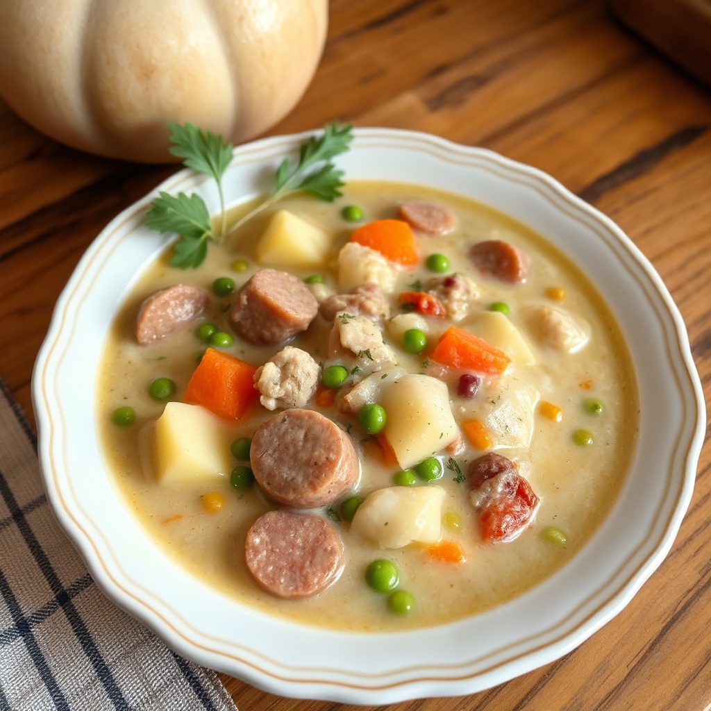 Creamy Sausage and Potato Soup