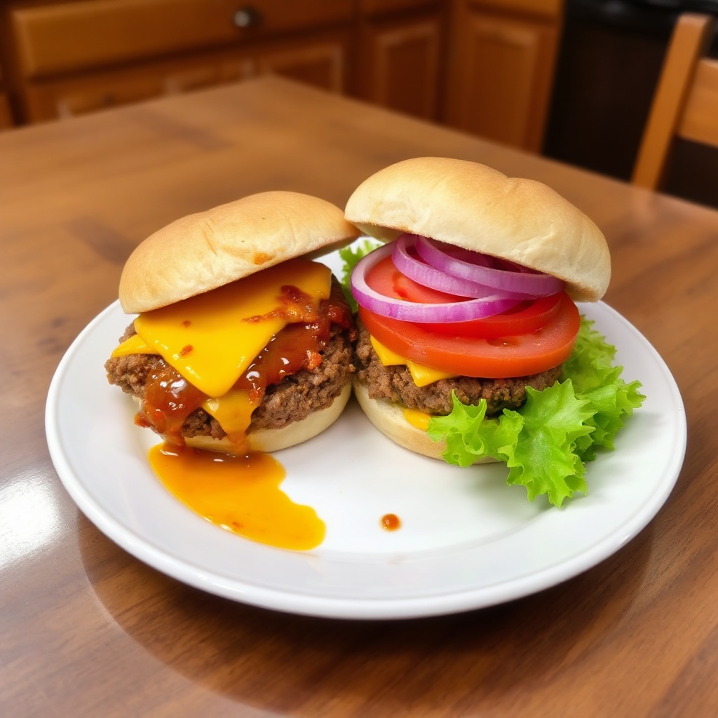 Spicy Southwest Burgers with Smoky Honey Chipotle Sauce