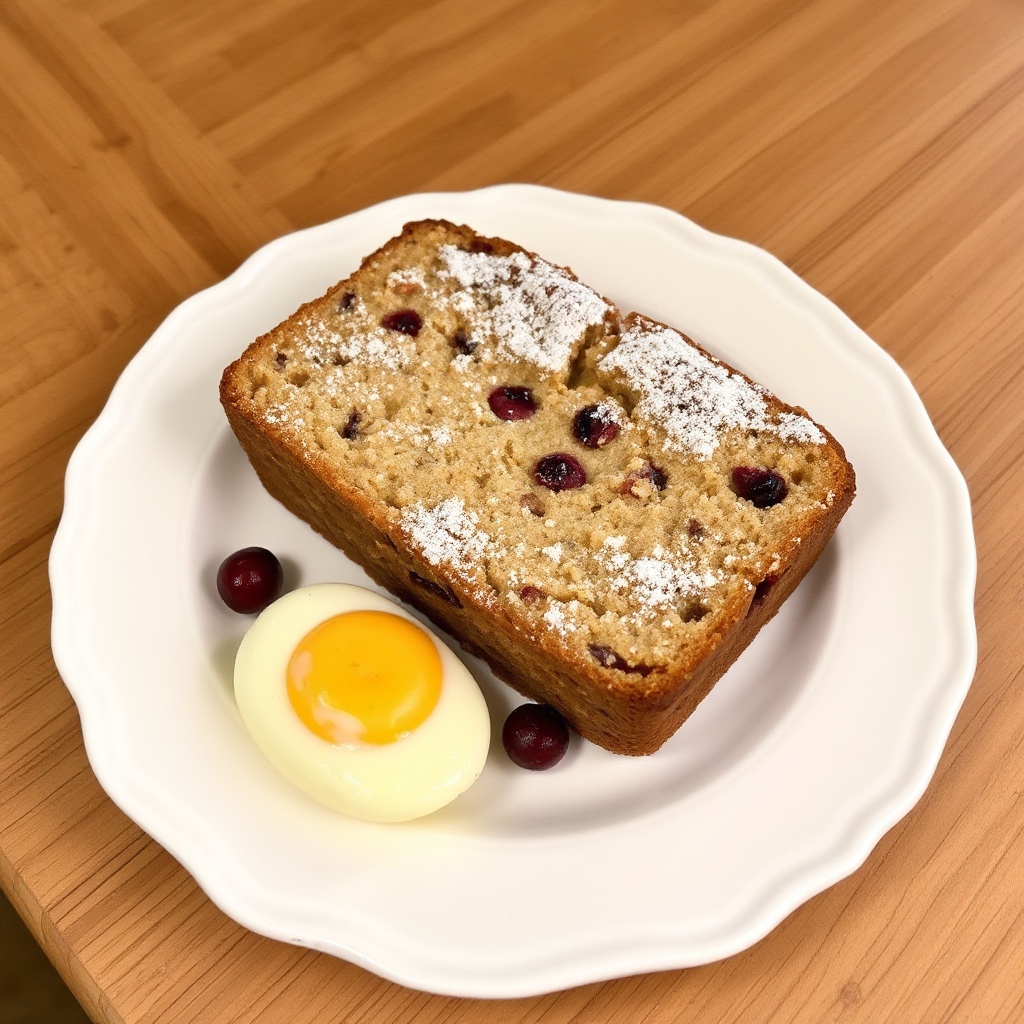 Plum-Cranberry Walnut Loaf
