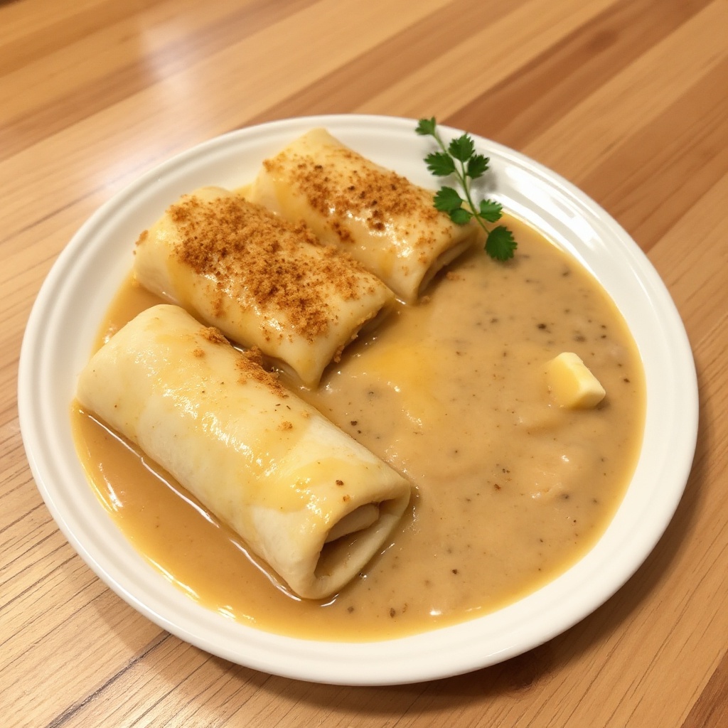 Involtini di Pollo Crema con Salsa Salata