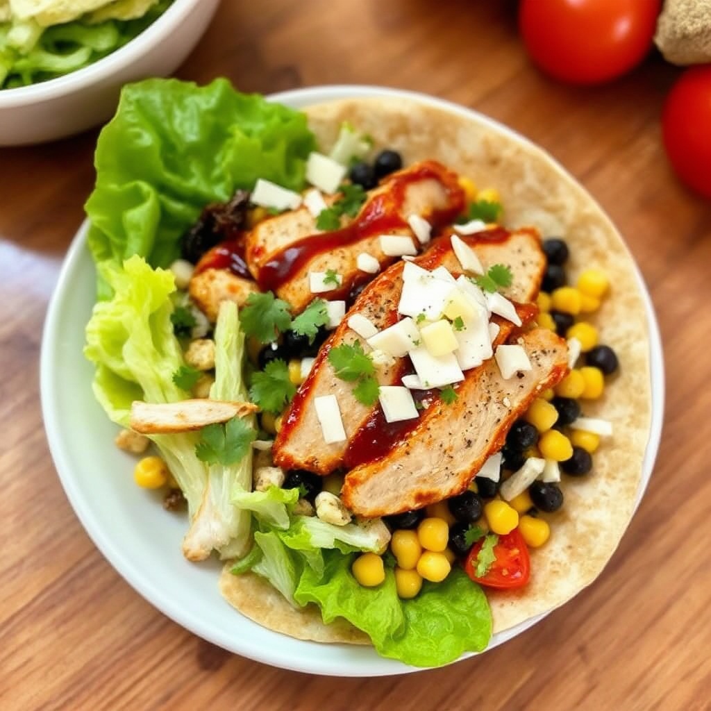 BBQ-Hühnchen Fiesta-Salat