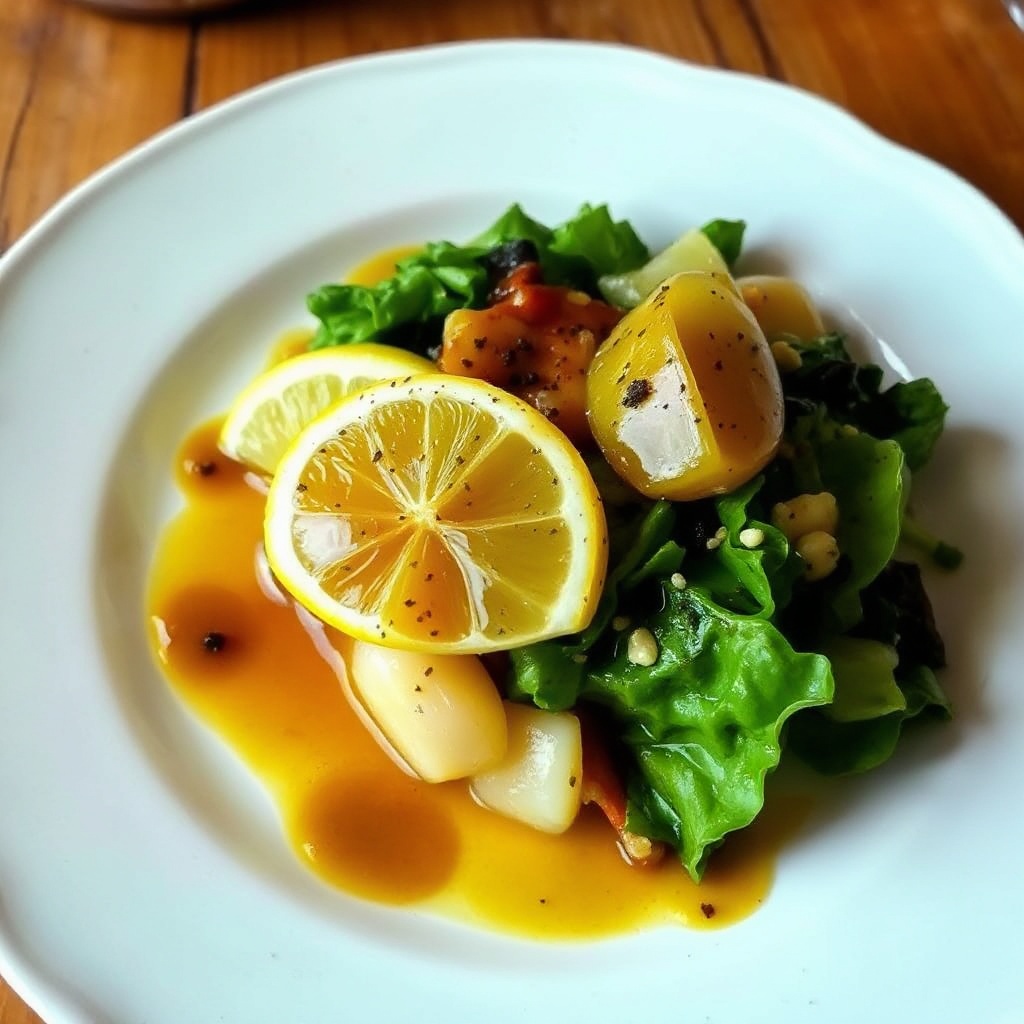 Zesty Balsamic Lemon Dressing