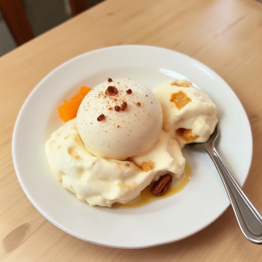 Gelato di Cheesecake alle Carote Speziate