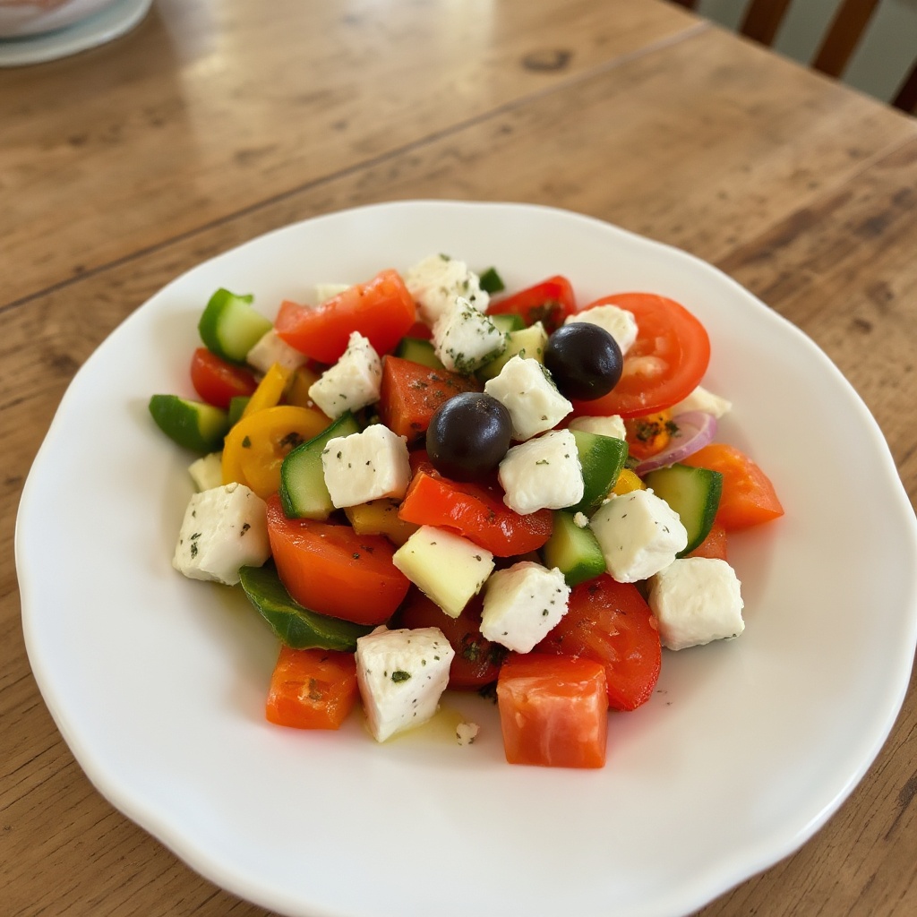 Mediterraner Sommersalat
